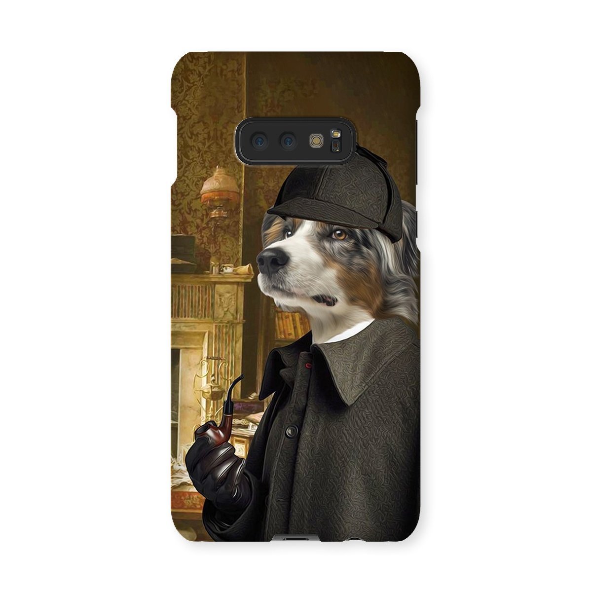Pet Portraits | Sherlock Holmes: Custom Pet Phone Case | Paw & Glory