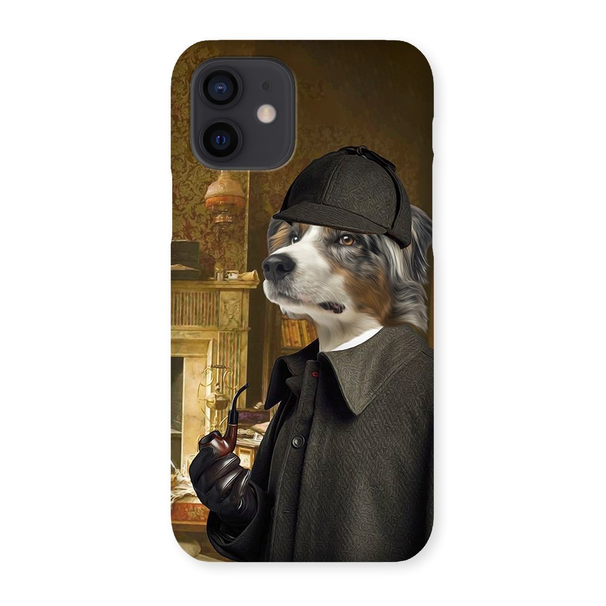 Pet Portraits | Sherlock Holmes: Custom Pet Phone Case | Paw & Glory