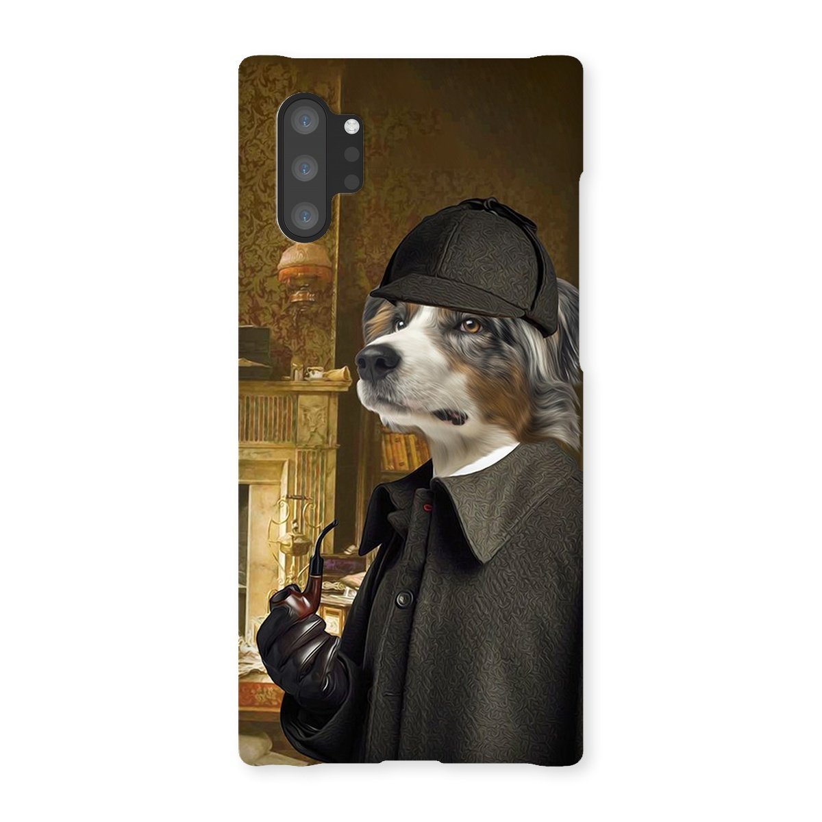 Pet Portraits | Sherlock Holmes: Custom Pet Phone Case | Paw & Glory