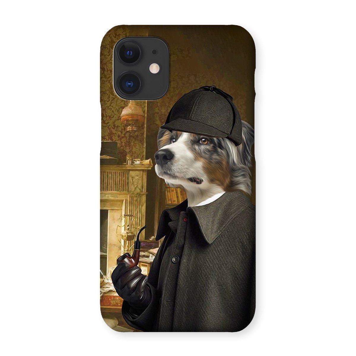 Pet Portraits | Sherlock Holmes: Custom Pet Phone Case | Paw & Glory