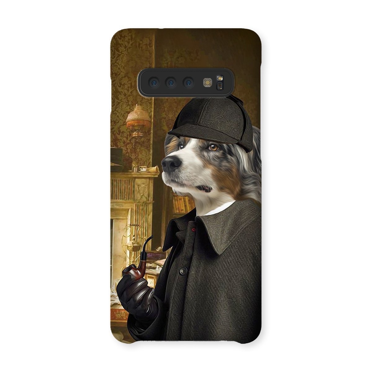 Pet Portraits | Sherlock Holmes: Custom Pet Phone Case | Paw & Glory