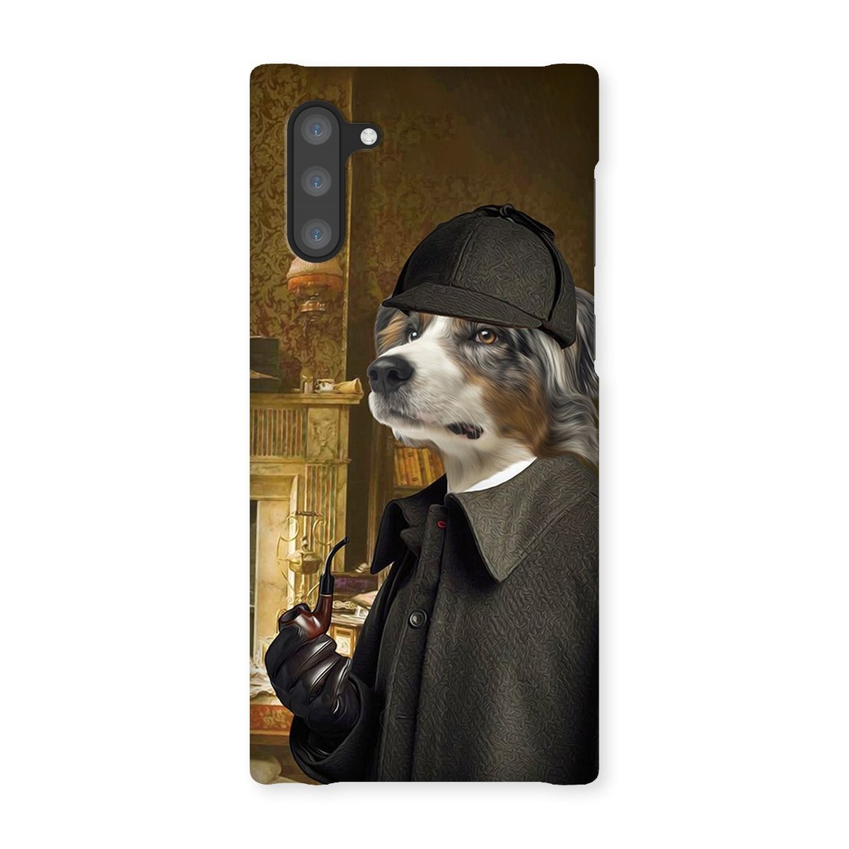 Pet Portraits | Sherlock Holmes: Custom Pet Phone Case | Paw & Glory