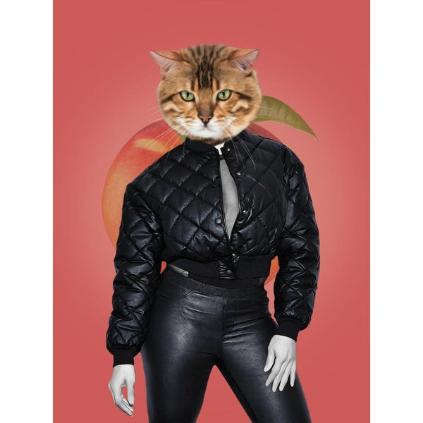Reality Queen Custom Digital Download Pet Portrait | Pet Portrait From Photo | Paw & Glory