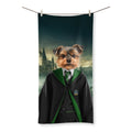 Slytherin (Harry Potter Inspired): Custom Pet Towel