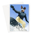 Snow Pro: Custom Pet  Greeting Card