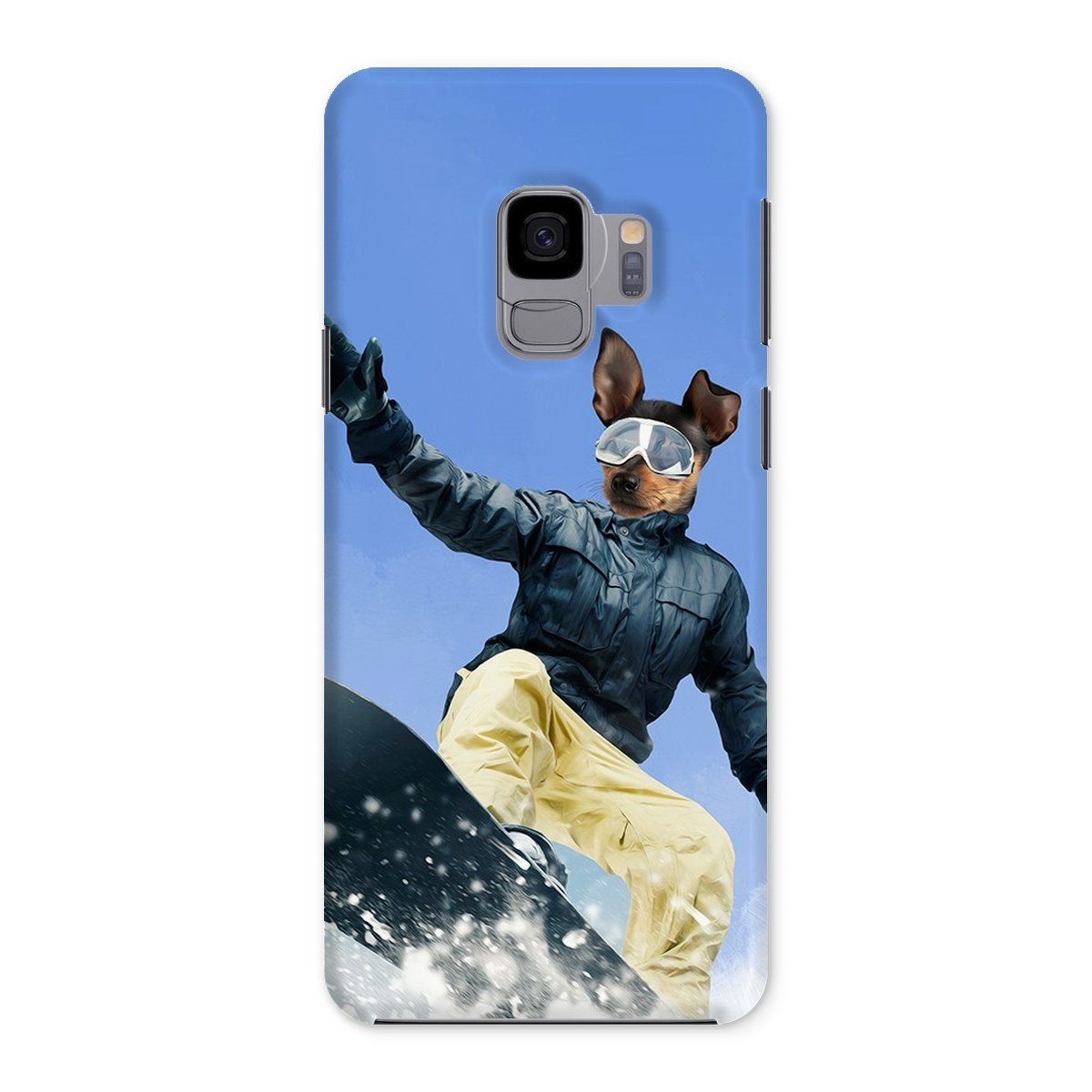 Pet Portraits | Snow Pro: Custom Pet Phone Case | Paw & Glory