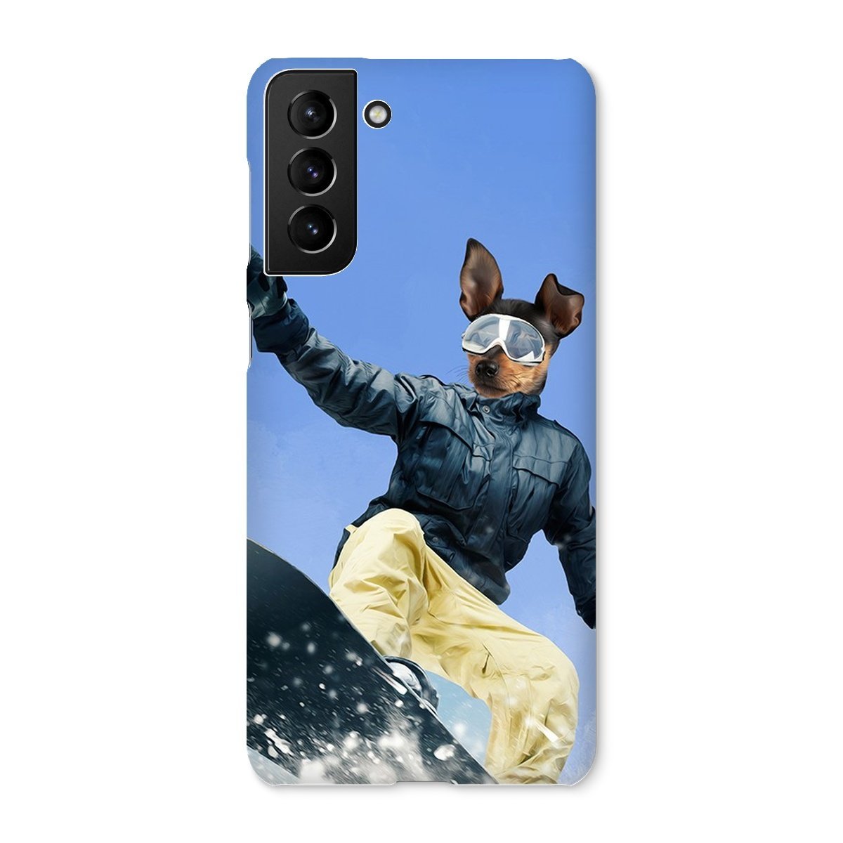 Pet Portraits | Snow Pro: Custom Pet Phone Case | Paw & Glory
