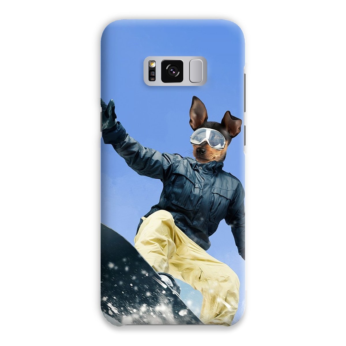 Pet Portraits | Snow Pro: Custom Pet Phone Case | Paw & Glory