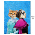 Snow Sisters (Frozen Inspired): Custom Pet Puzzle
