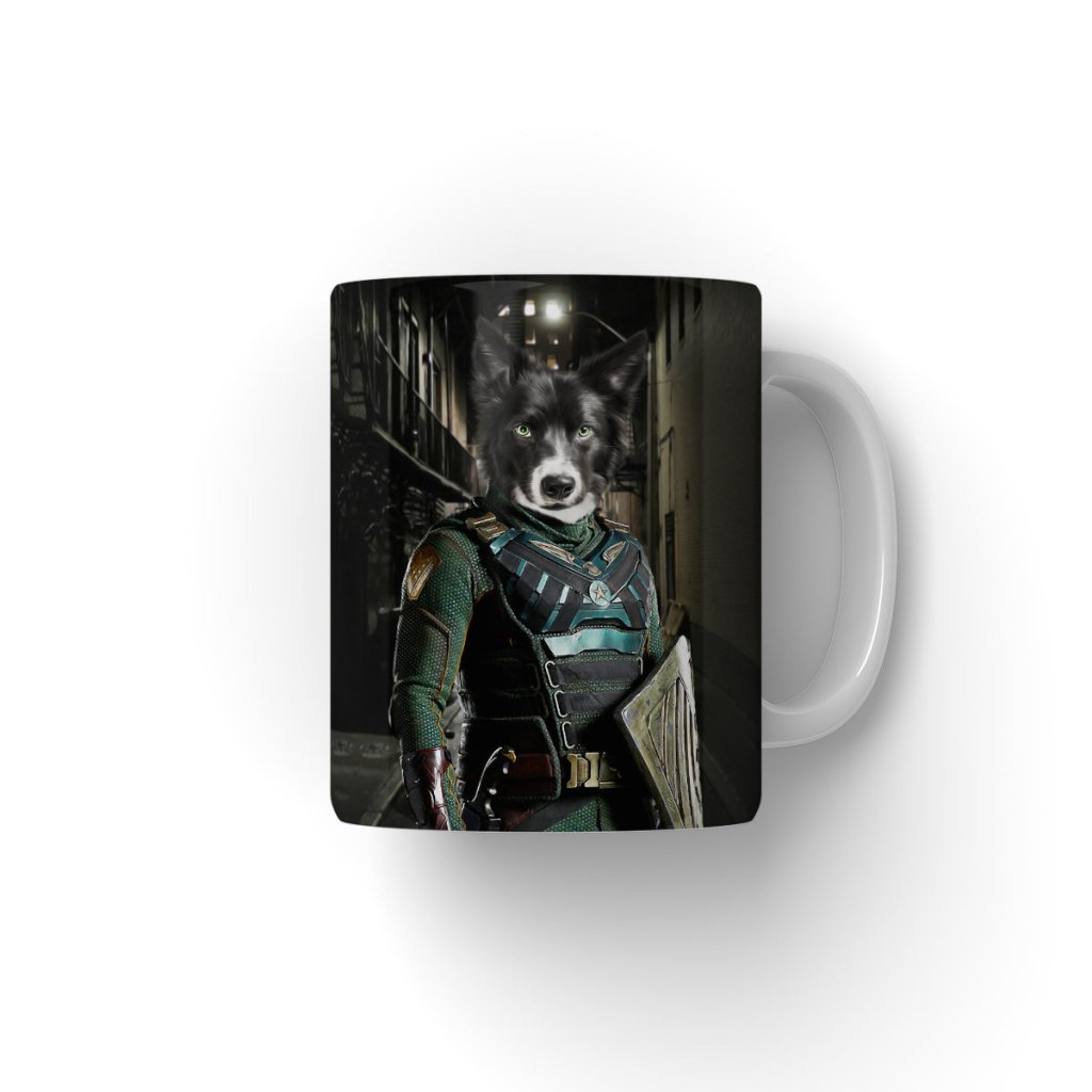 Pet Portraits | Soldier Boy (The Boys Inspired): Custom Pet Coffee Mug | Paw & Glory
