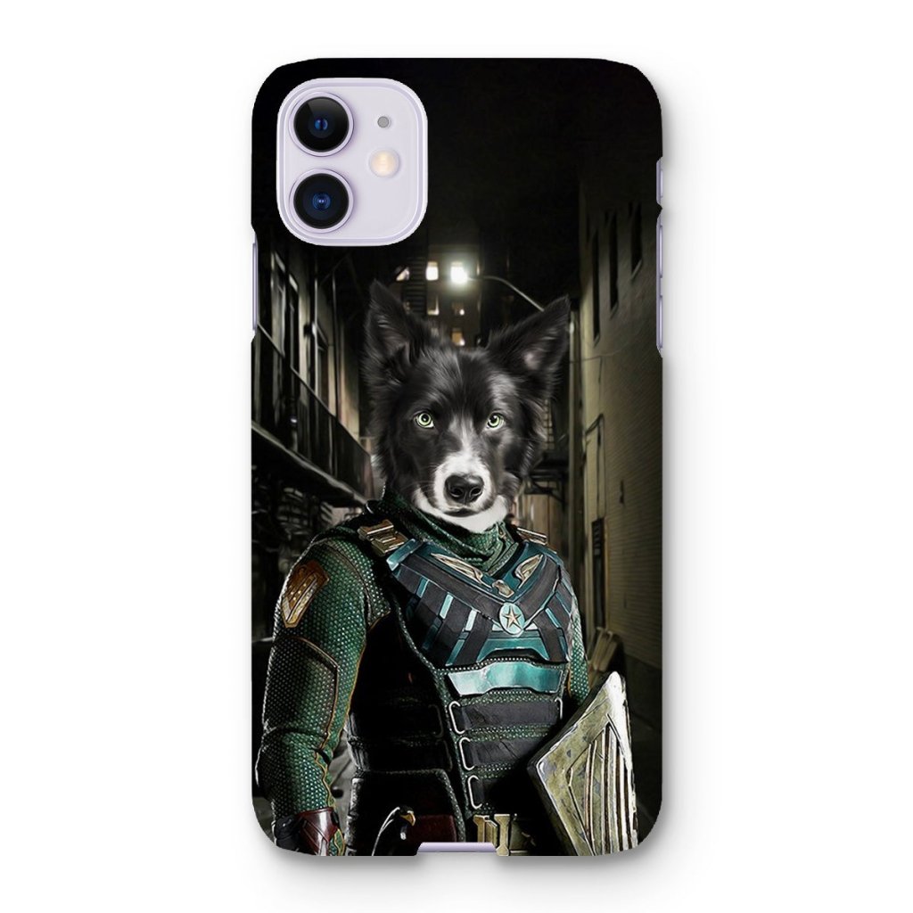 Pet Portraits | Soldier Boy (The Boys Inspired): Custom Pet Phone Case | Paw & Glory