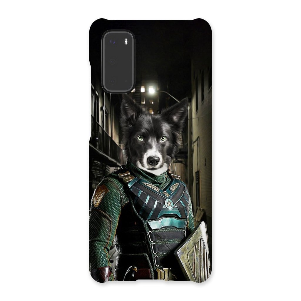 Pet Portraits | Soldier Boy (The Boys Inspired): Custom Pet Phone Case | Paw & Glory