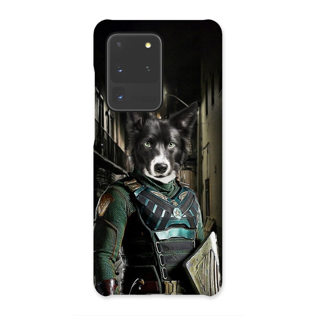 Pet Portraits | Soldier Boy (The Boys Inspired): Custom Pet Phone Case | Paw & Glory