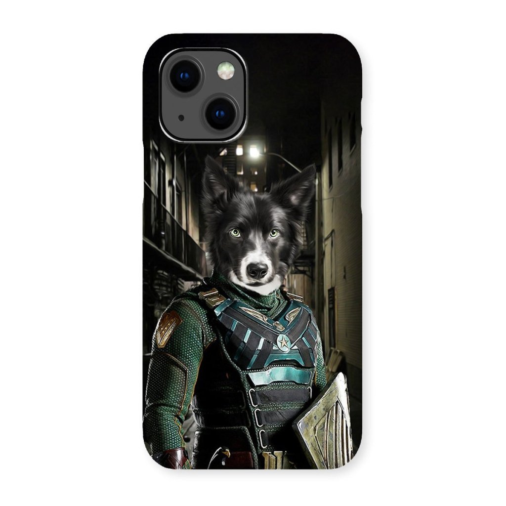 Pet Portraits | Soldier Boy (The Boys Inspired): Custom Pet Phone Case | Paw & Glory