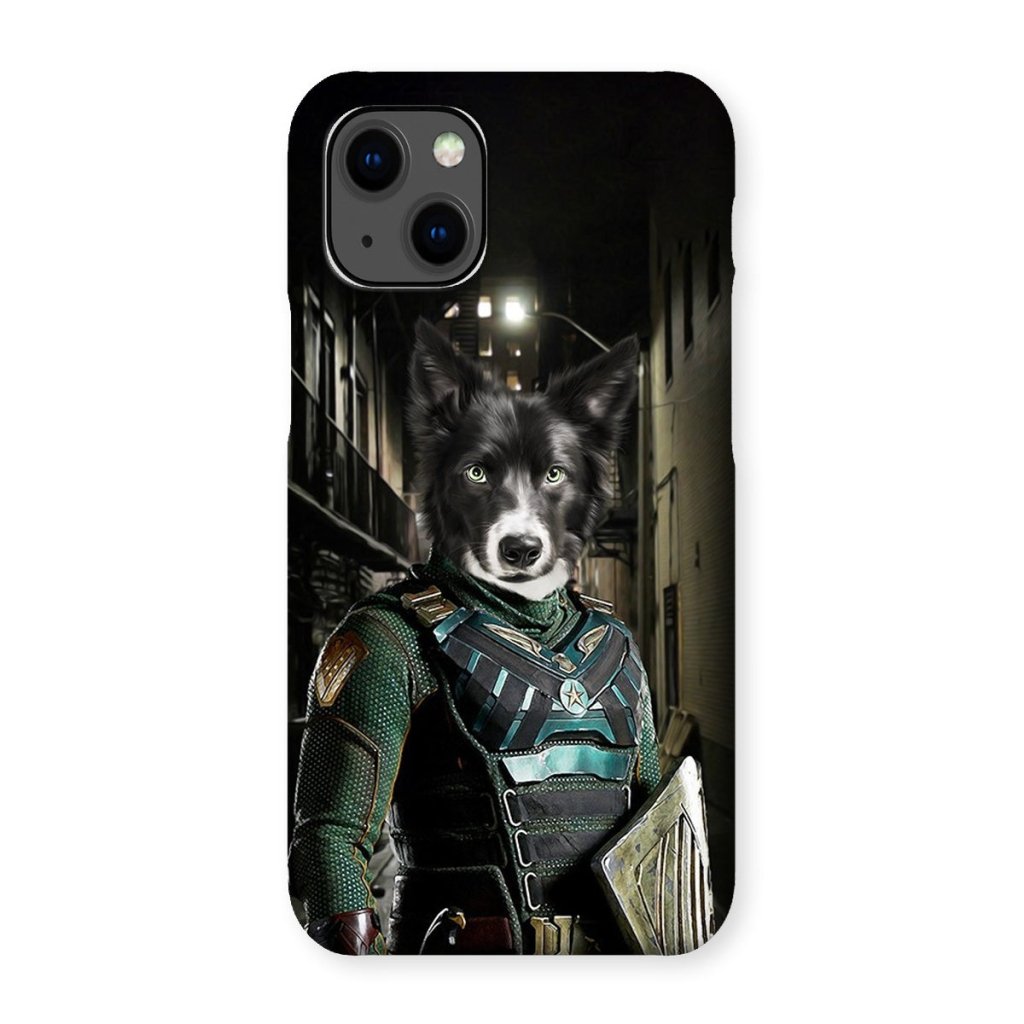 Pet Portraits | Soldier Boy (The Boys Inspired): Custom Pet Phone Case | Paw & Glory