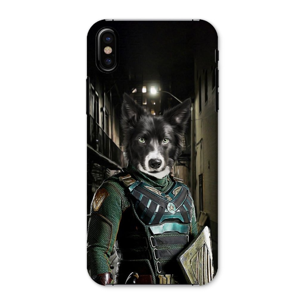Pet Portraits | Soldier Boy (The Boys Inspired): Custom Pet Phone Case | Paw & Glory
