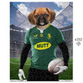 South Africa Rugby Team: Custom Pet Puzzle