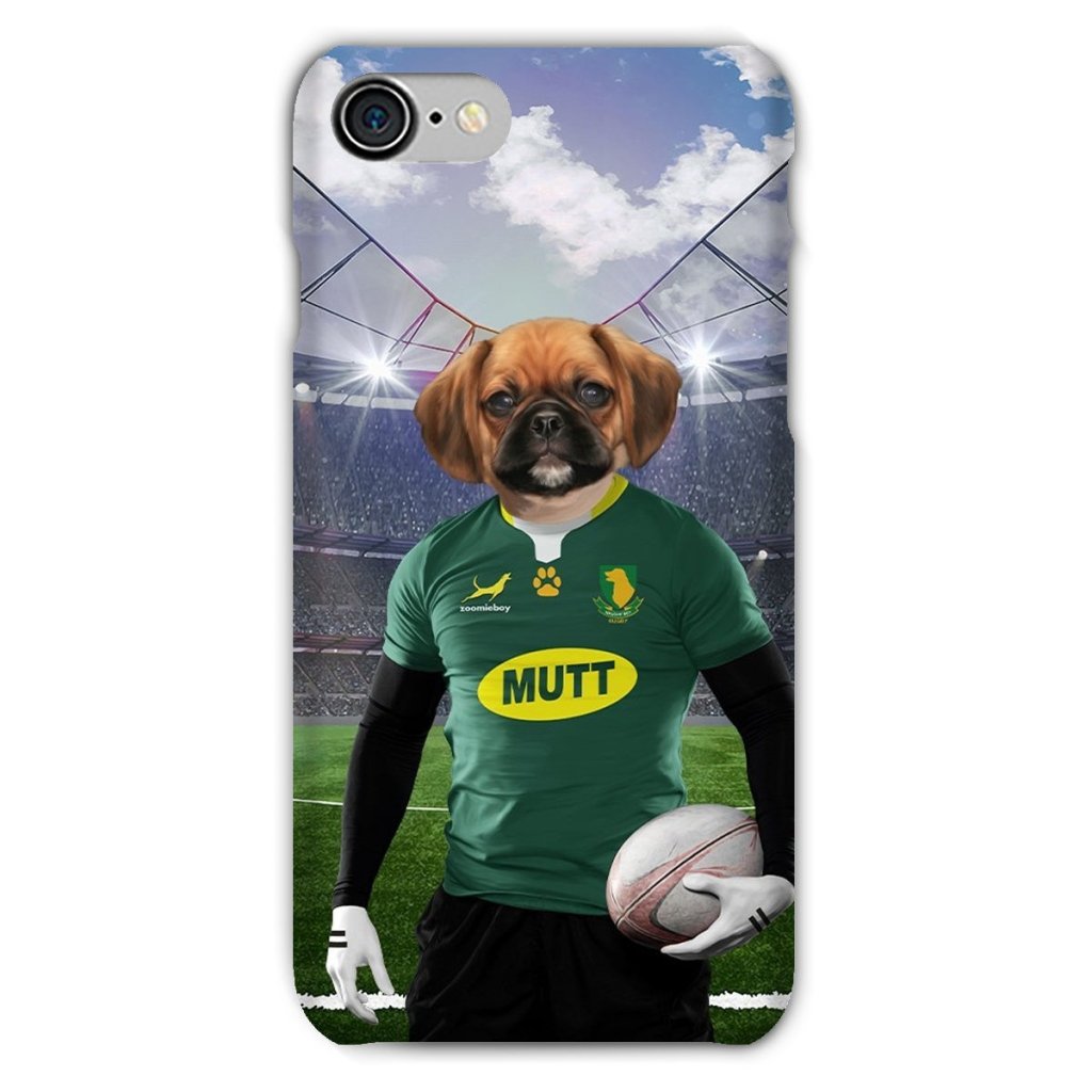Pet Portraits | South Africa Rugby Team: Custom Pet Snap Phone Case | Paw & Glory