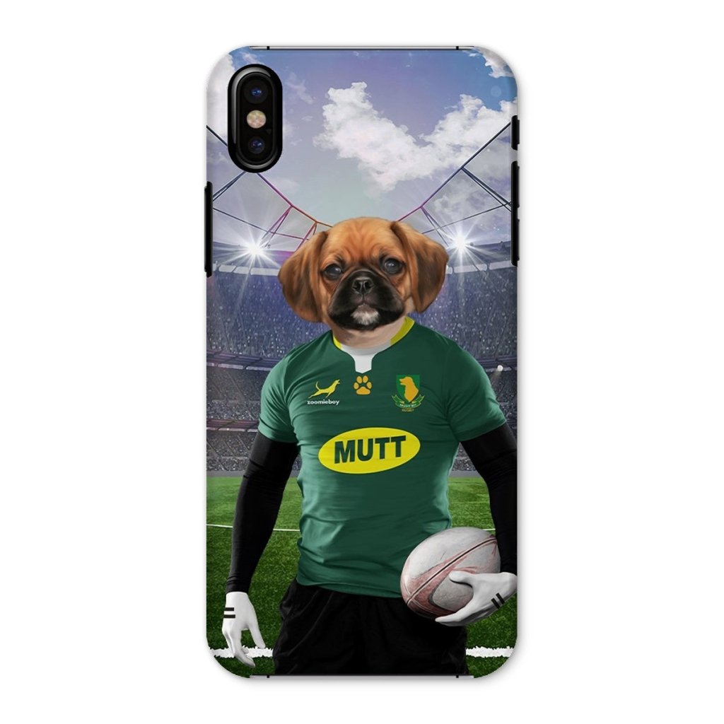 Pet Portraits | South Africa Rugby Team: Custom Pet Snap Phone Case | Paw & Glory