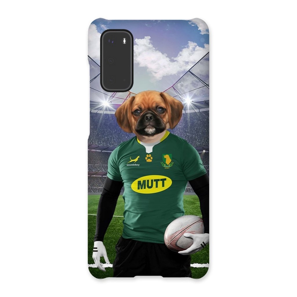 Pet Portraits | South Africa Rugby Team: Custom Pet Snap Phone Case | Paw & Glory