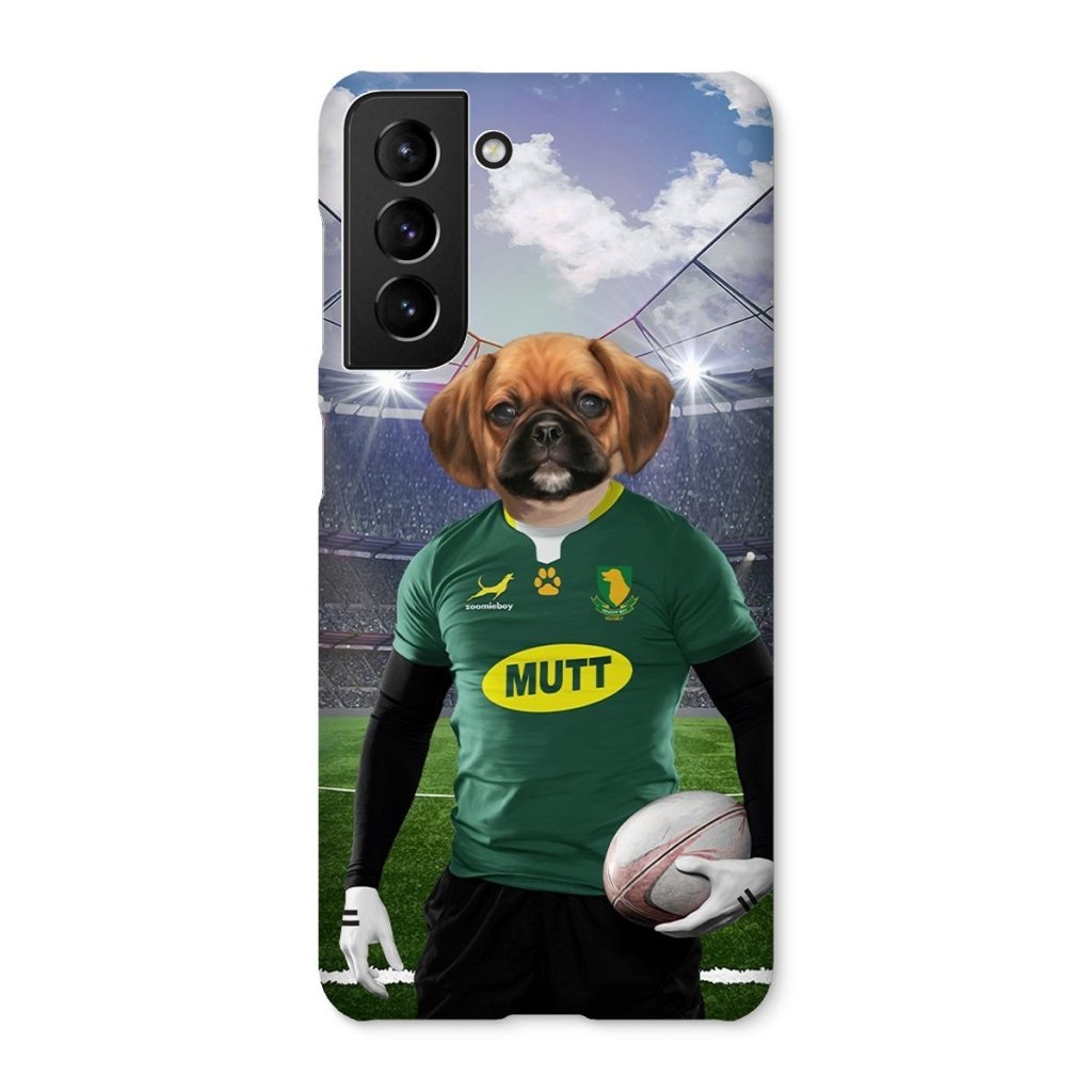 Pet Portraits | South Africa Rugby Team: Custom Pet Snap Phone Case | Paw & Glory