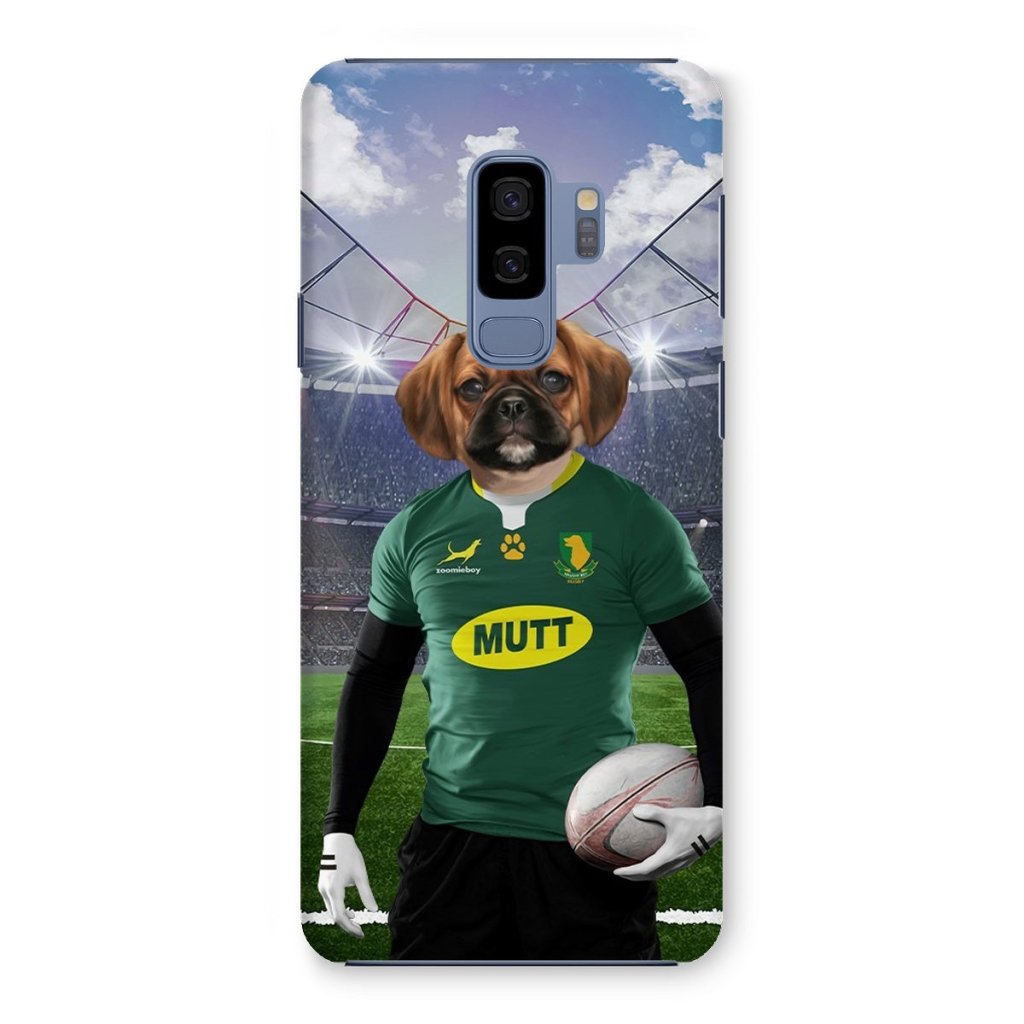 Pet Portraits | South Africa Rugby Team: Custom Pet Snap Phone Case | Paw & Glory