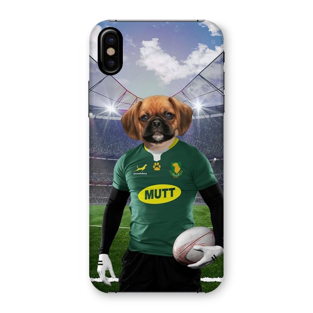 Pet Portraits | South Africa Rugby Team: Custom Pet Snap Phone Case | Paw & Glory