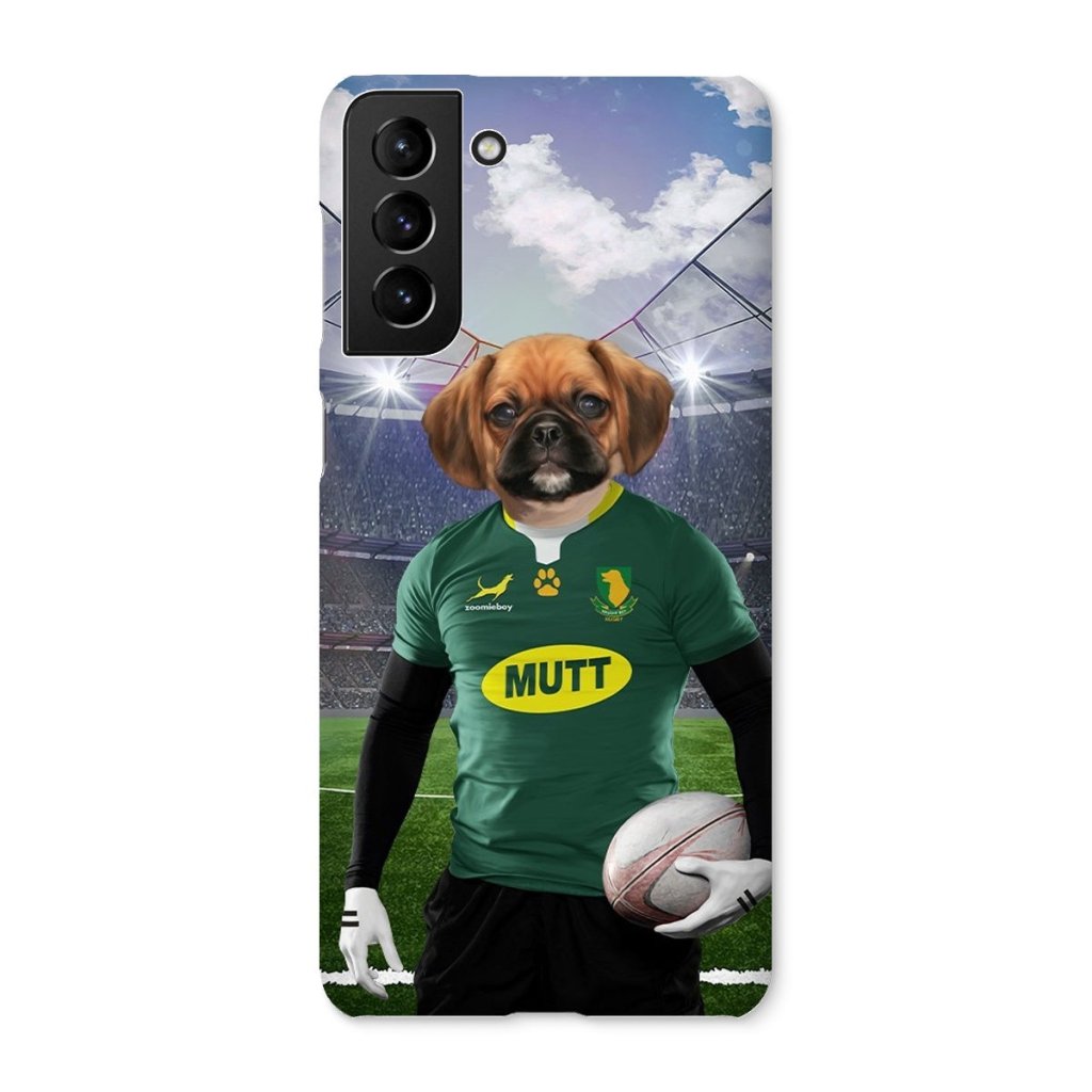 Pet Portraits | South Africa Rugby Team: Custom Pet Snap Phone Case | Paw & Glory