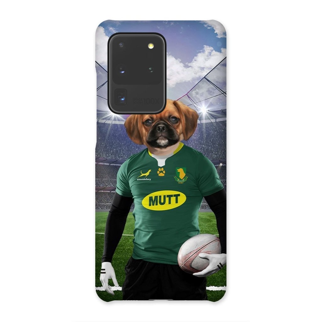 Pet Portraits | South Africa Rugby Team: Custom Pet Snap Phone Case | Paw & Glory
