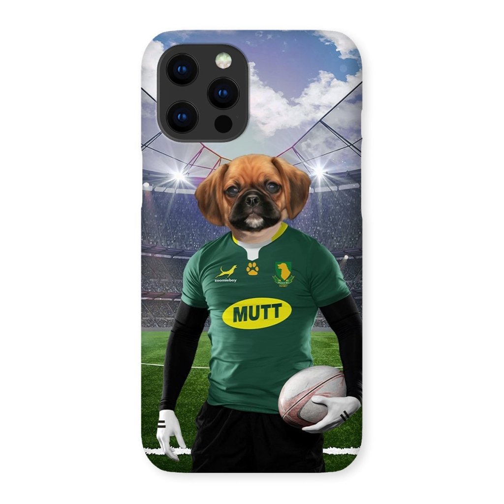 Pet Portraits | South Africa Rugby Team: Custom Pet Snap Phone Case | Paw & Glory
