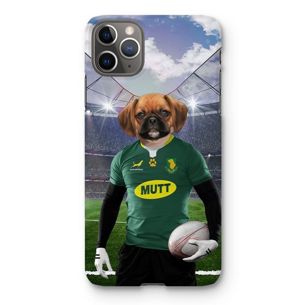 Pet Portraits | South Africa Rugby Team: Custom Pet Snap Phone Case | Paw & Glory