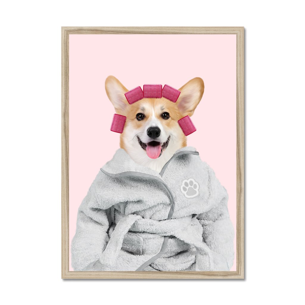 Spa Day: Custom Pet Portrait - Paw & Glory - Dog Portraits - Pet Portraits