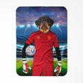 Spain Football Team (FIFA 2022): Custom Pet Blanket