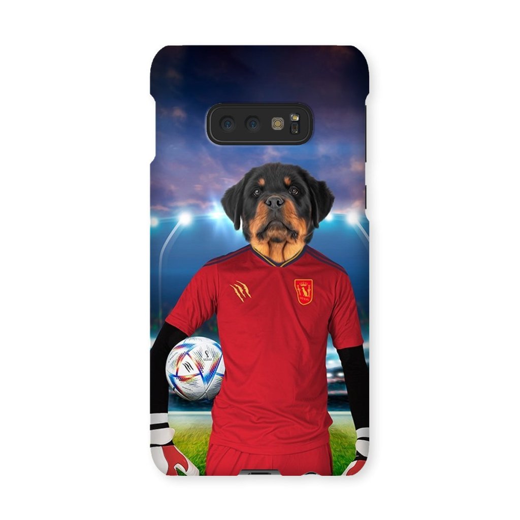 Spain Football Team (FIFA 2022): Custom Pet Phone Case - Paw & Glory - Dog Portraits - Pet Portraits