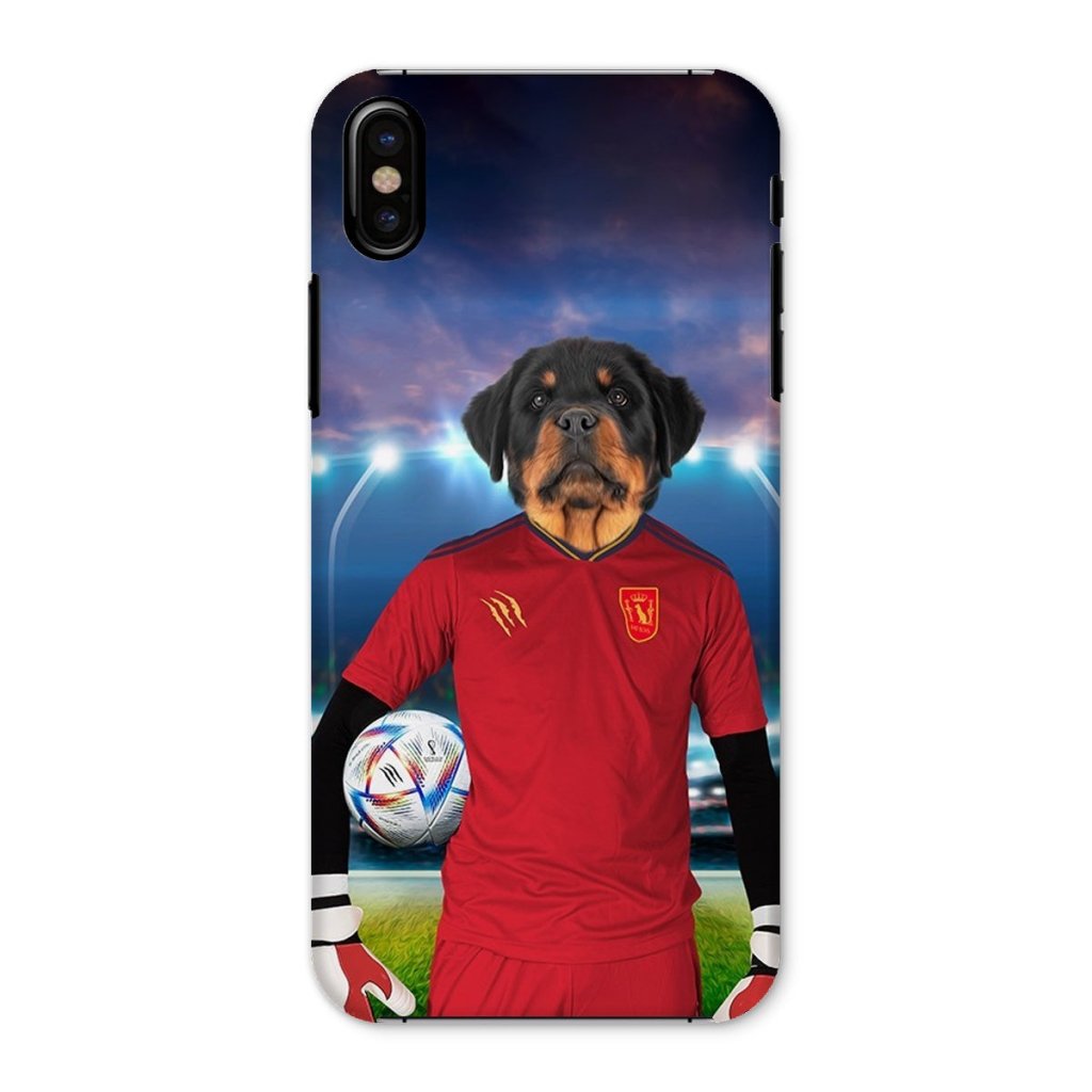 Spain Football Team (FIFA 2022): Custom Pet Phone Case - Paw & Glory - Dog Portraits - Pet Portraits