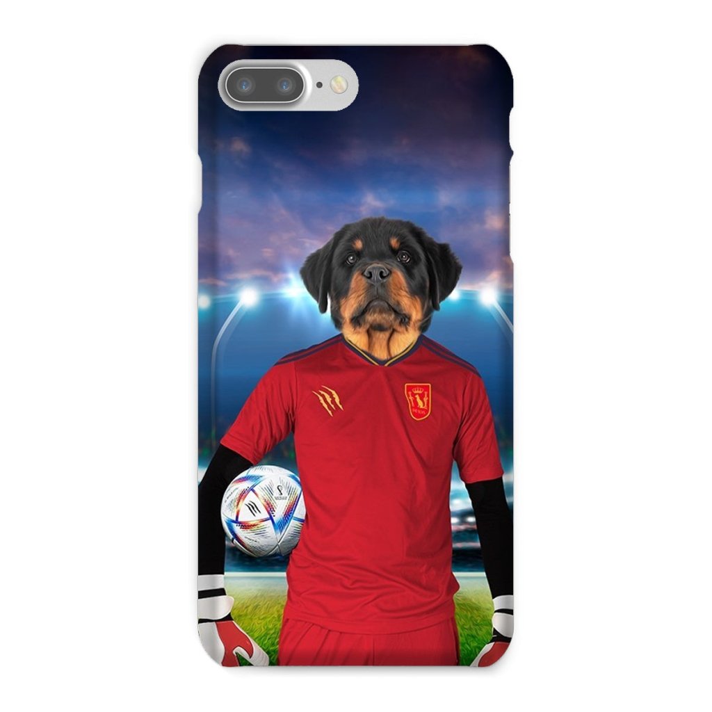 Pet Portraits | Spain Football Team (FIFA 2022): Custom Pet Phone Case | Paw & Glory