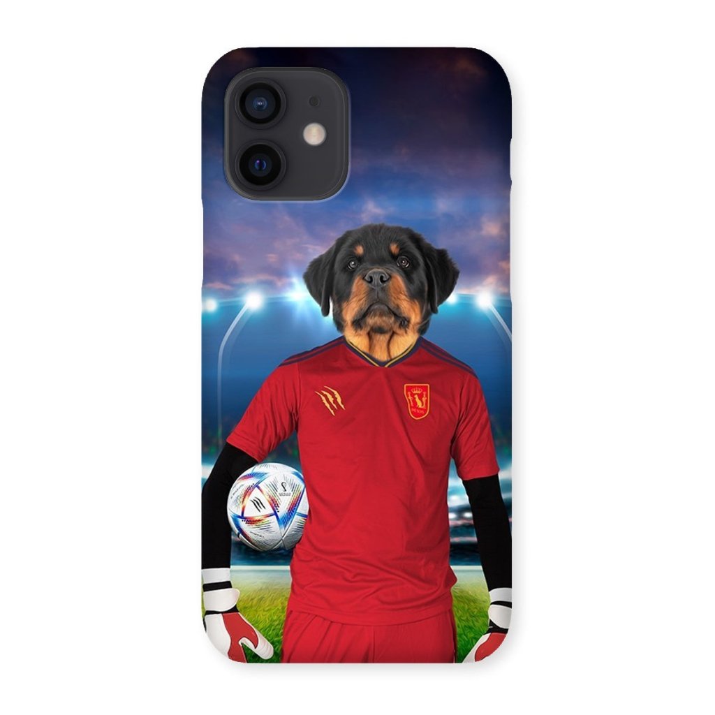 Pet Portraits | Spain Football Team (FIFA 2022): Custom Pet Phone Case | Paw & Glory