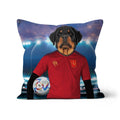 Spain Football Team (FIFA 2022): Custom Pet Pillow