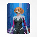 Spider Girl: Custom Pet Blanket