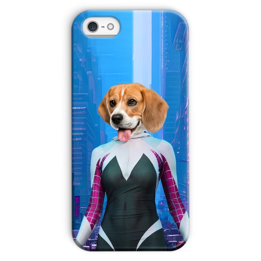 Pet Portraits | Spider Girl: Custom Pet Phone Case | Paw & Glory