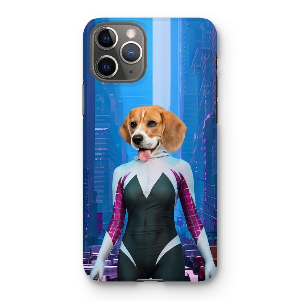 Pet Portraits | Spider Girl: Custom Pet Phone Case | Paw & Glory