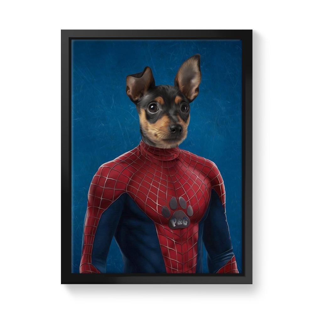 Pet Portraits | SpiderPaw: Custom Pet Canvas | Paw & Glory