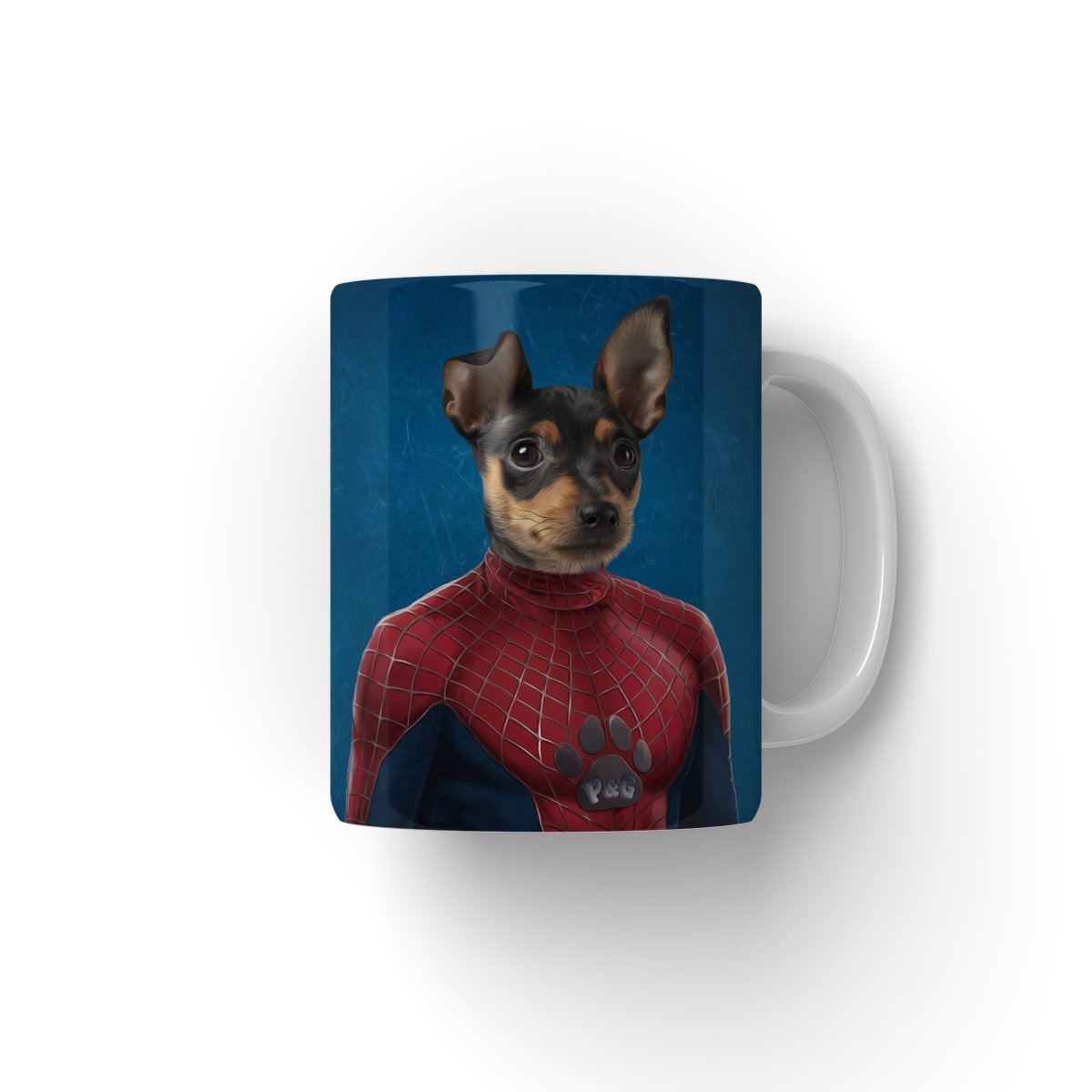 Pet Portraits | SpiderPaw: Custom Pet Coffee Mug | Paw & Glory
