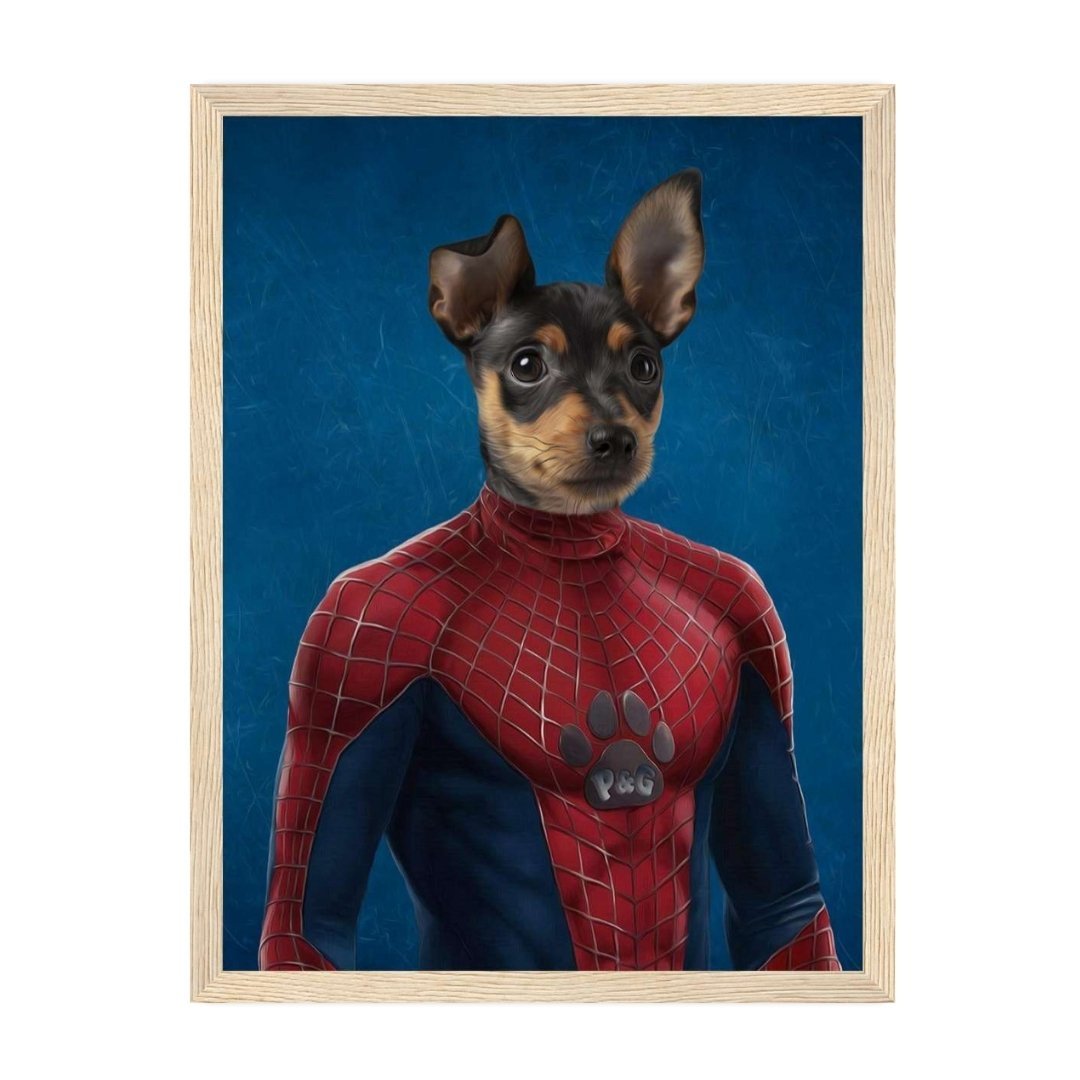 Pet Portraits | SpiderPaw: Custom Pet Portrait | Paw & Glory