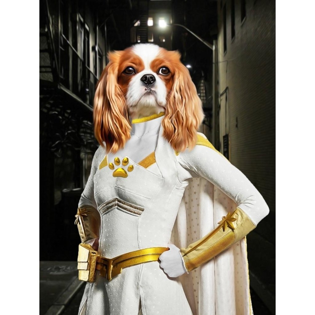 Pet Portraits | Starlight (The Boys Inspired): Custom Digital Download Pet Portrait | Paw & Glory