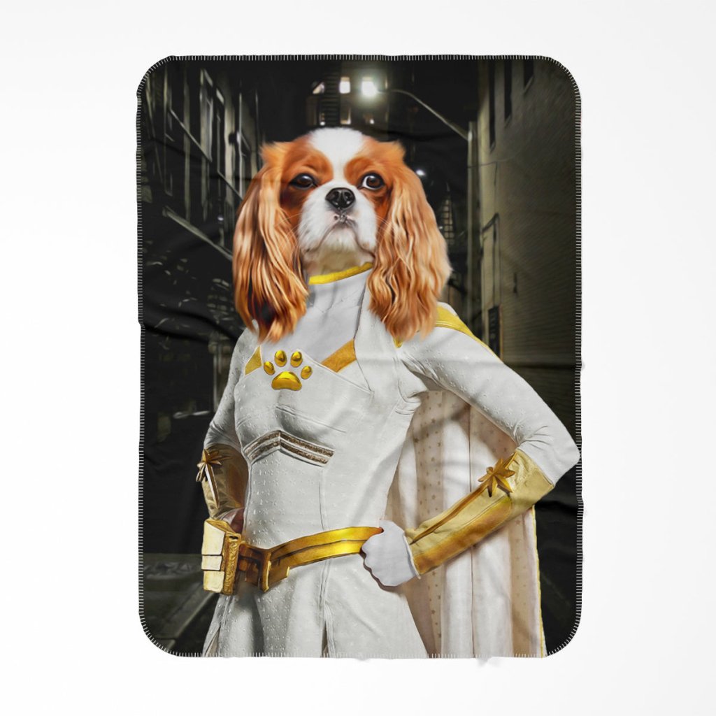 Pet Portraits | Starlight (The Boys Inspired): Custom Pet Blanket | Paw & Glory