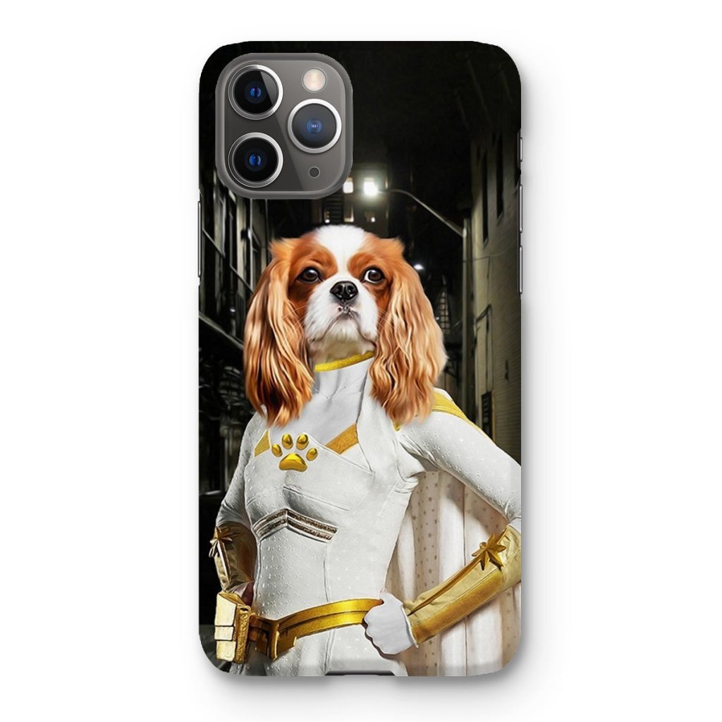 Light Superhero Custom Pet Snap Phone Case | Custom Pet Artwork | Paw & Glory