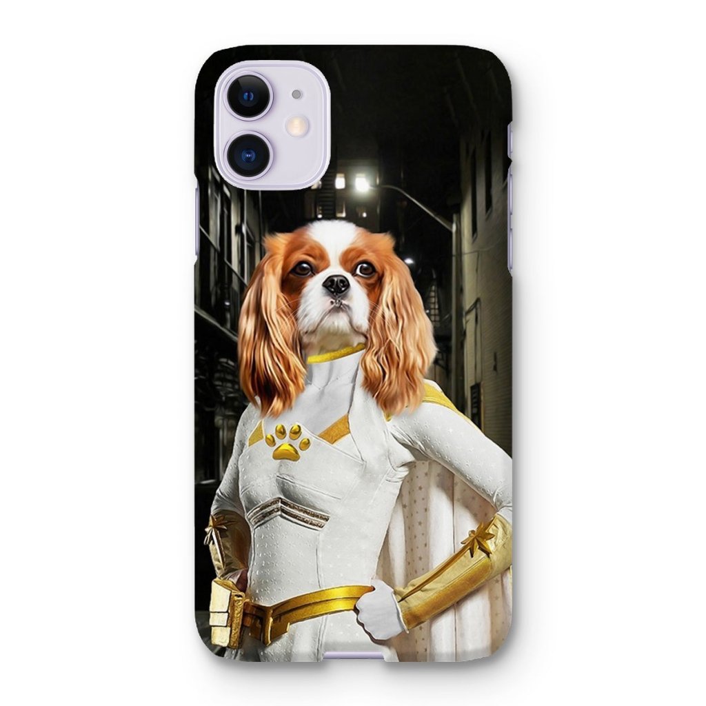 Light Superhero Custom Pet Snap Phone Case | Custom Pet Artwork | Paw & Glory