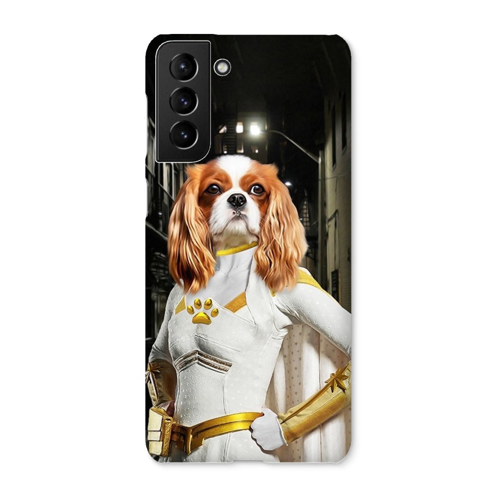 Light Superhero Custom Pet Snap Phone Case | Custom Pet Artwork | Paw & Glory