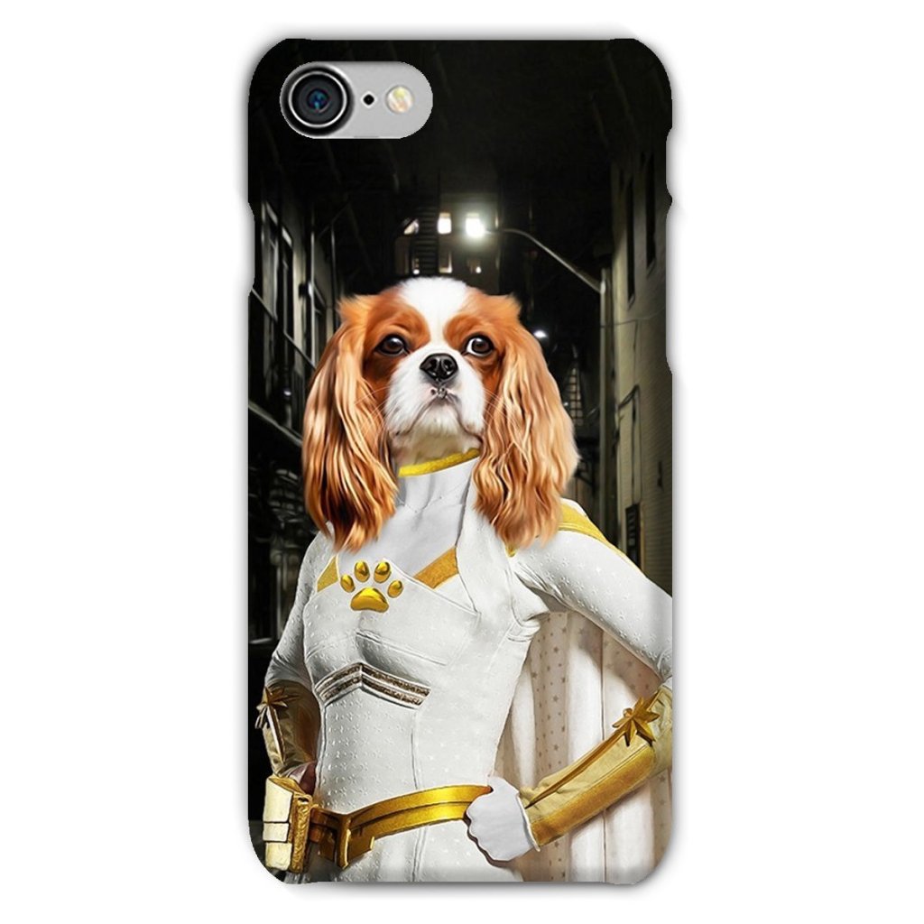 Light Superhero Custom Pet Snap Phone Case | Custom Pet Artwork | Paw & Glory